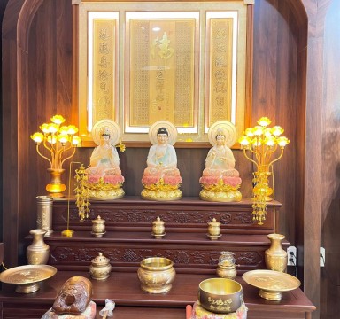 Trọn Bộ Ban Thờ Phật 